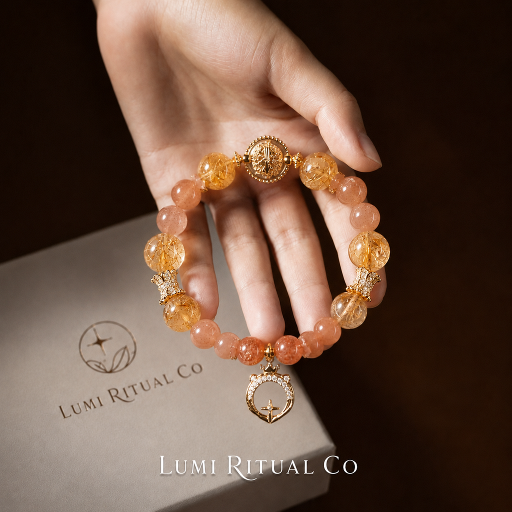 ♌ Leo – Solar Crown Bracelet