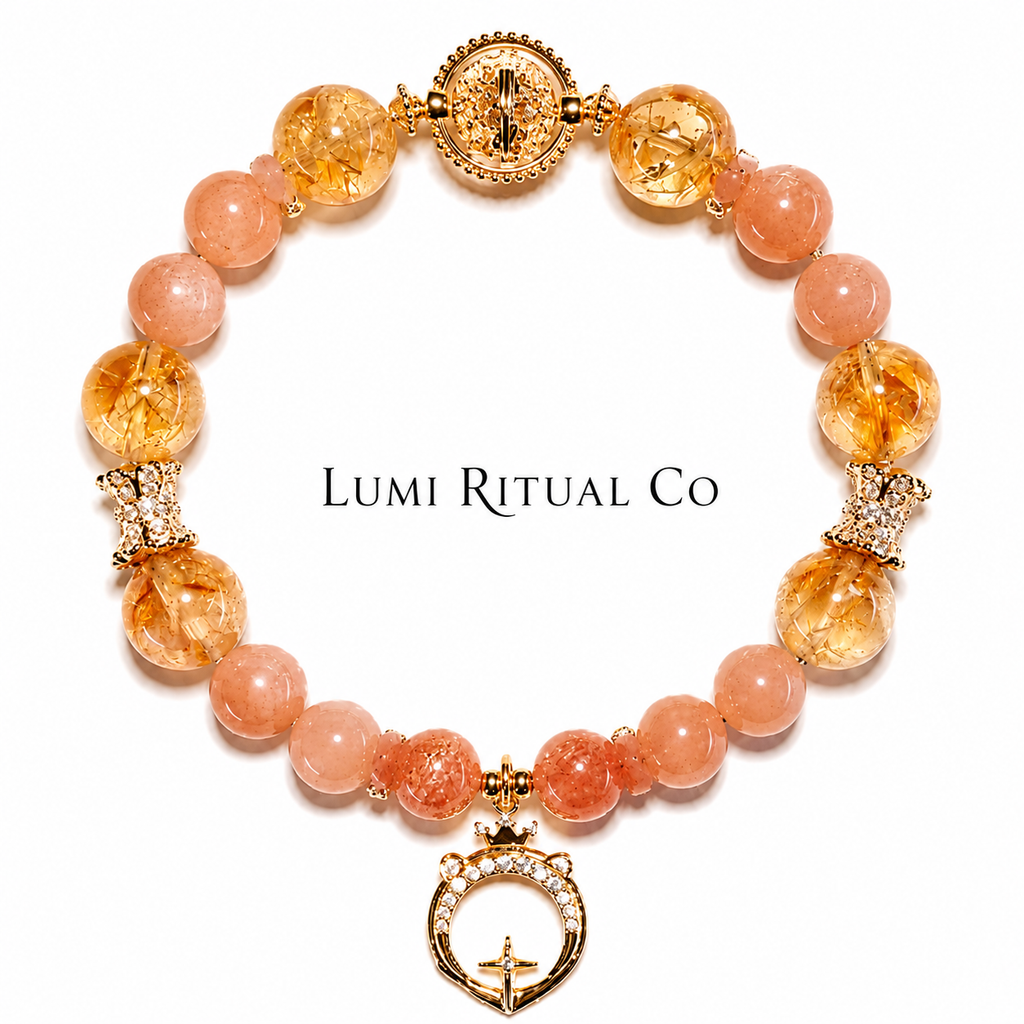♌ Leo – Solar Crown Bracelet